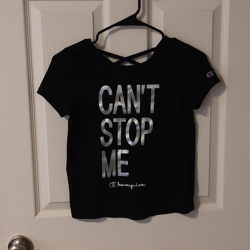 Girls champion tee